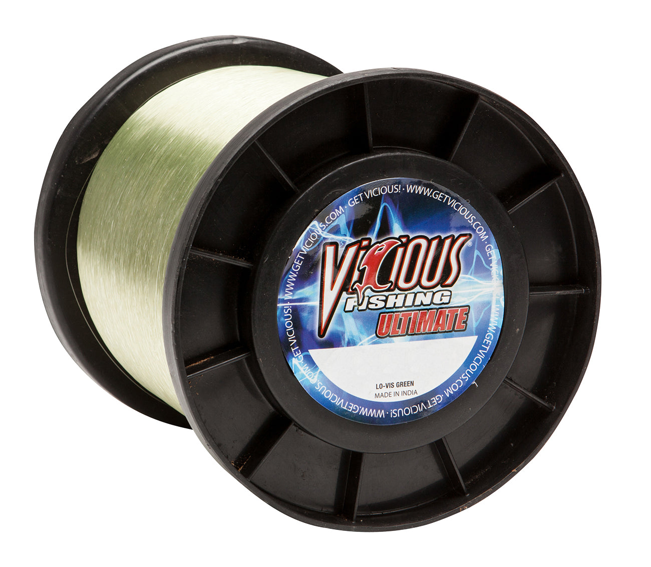 Vicious Ultimate Lo-Vis Green Mono - 25 Lb Test