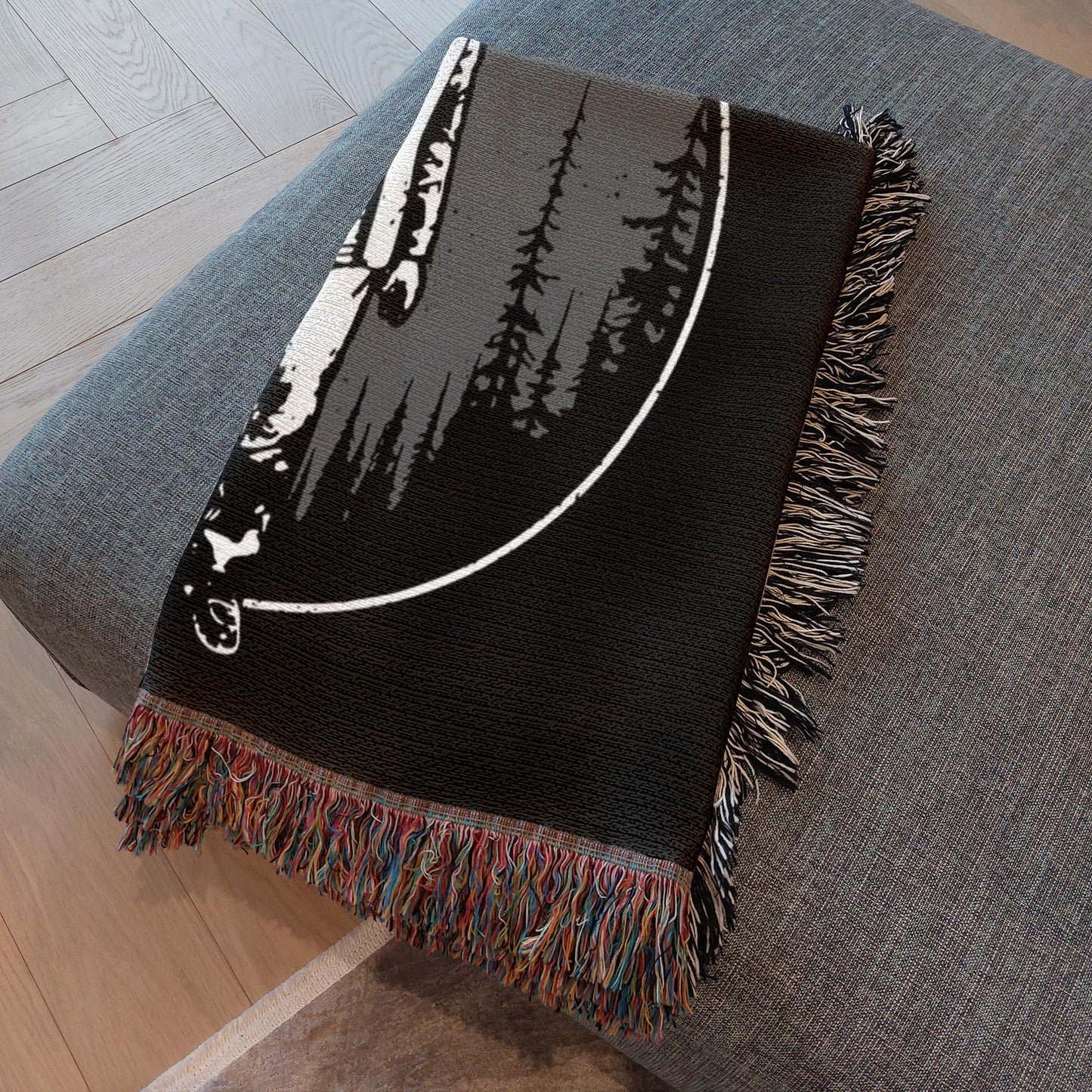 No Mercy Woven Blanket