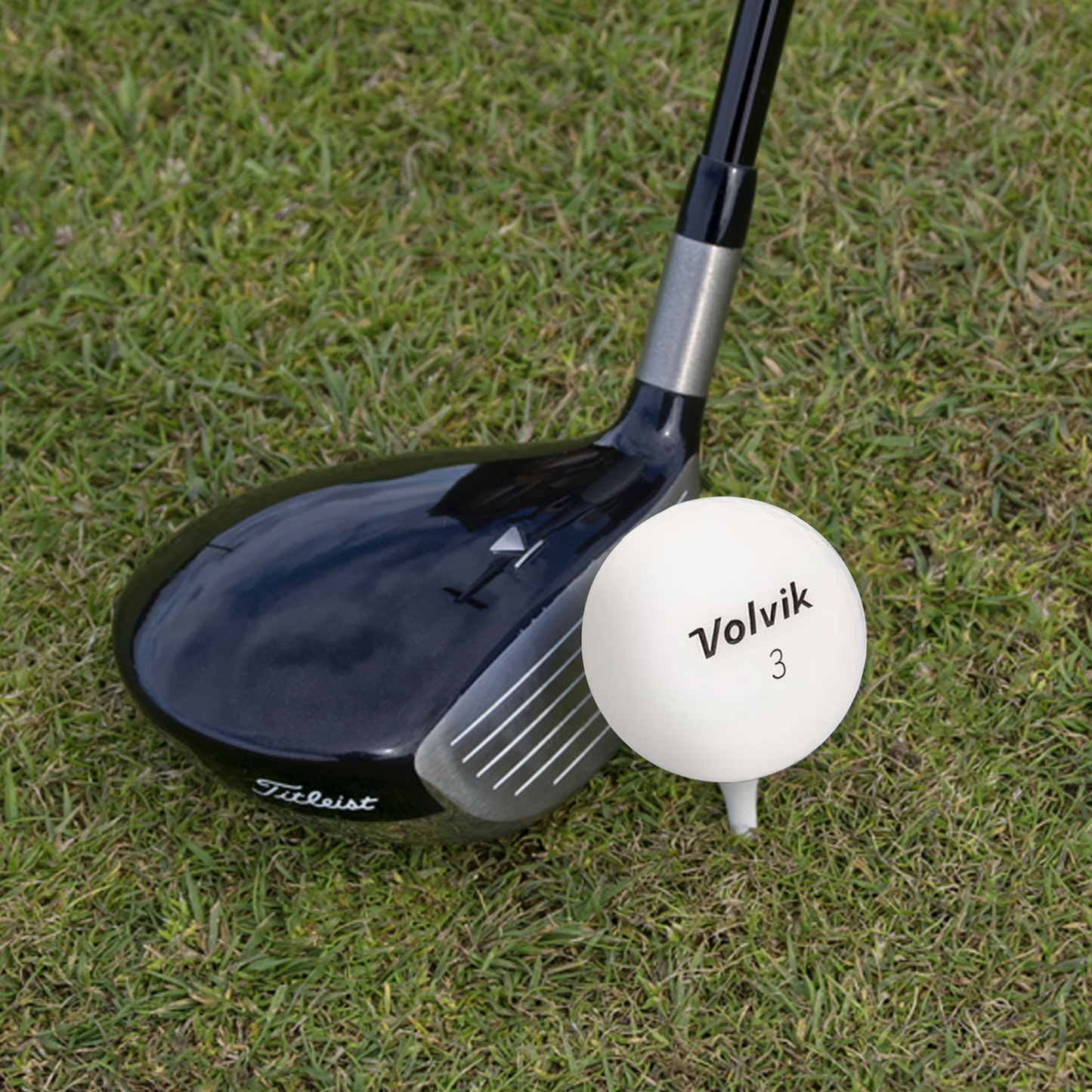 Used Volvik Vivid Golf Balls - 1 Dozen