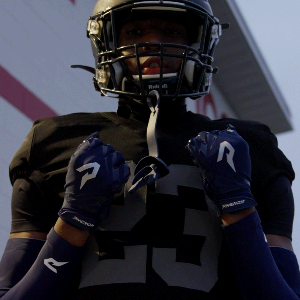 Phenom Elite VPS5 Youth Football Gloves - Team Colors