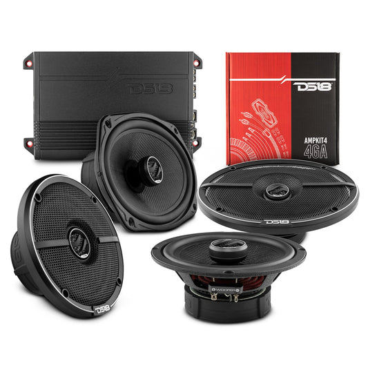 DS18  2015-2020 Ford F-150 Crew and Super Cab Good Upgrade/Replacement Package 1600 Watts