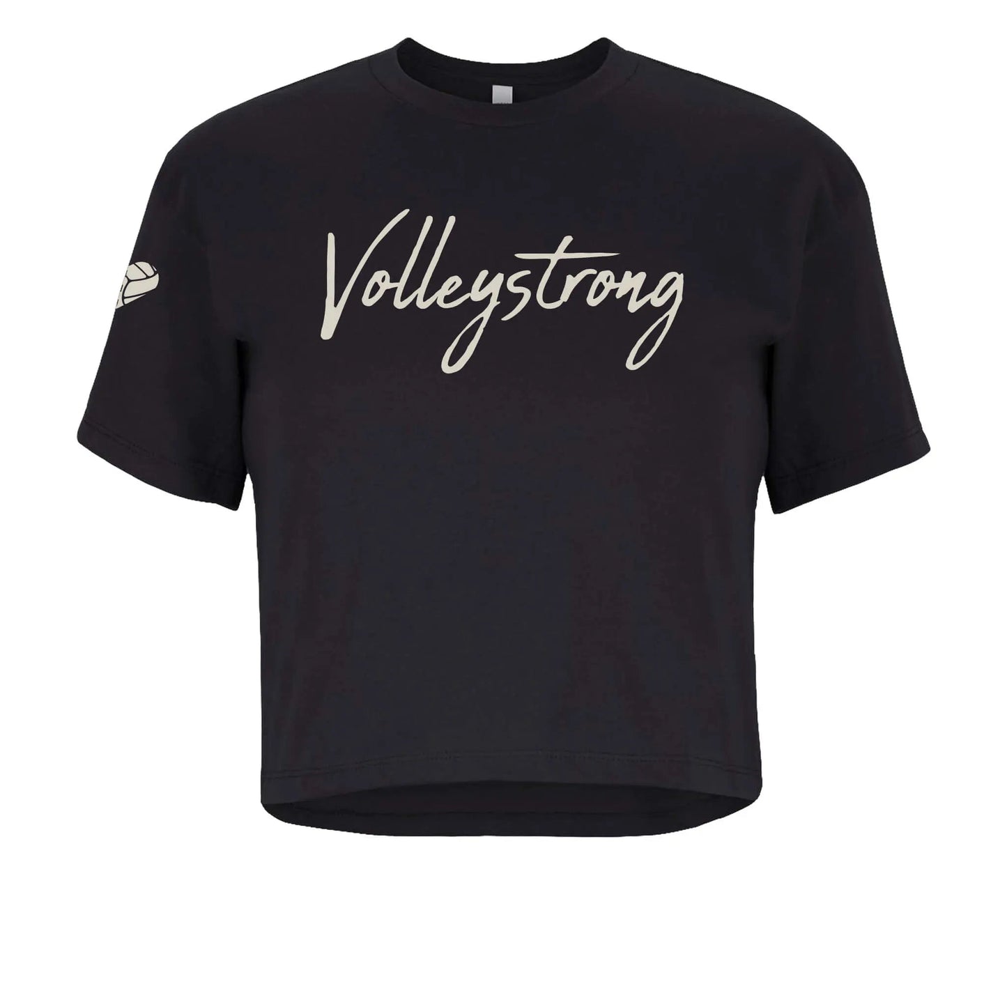 Volleystrong Signature Crop Tee