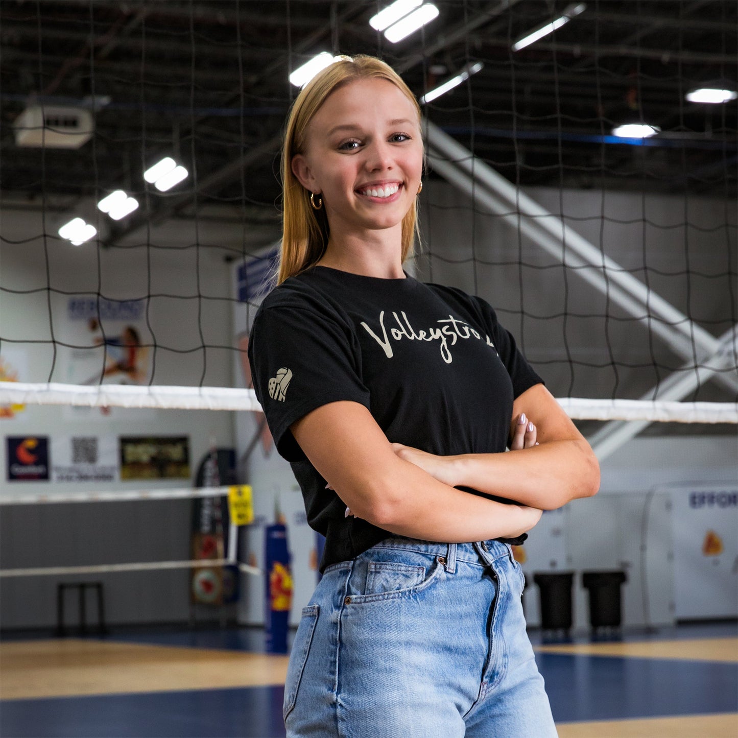 Volleystrong Signature Crop Tee