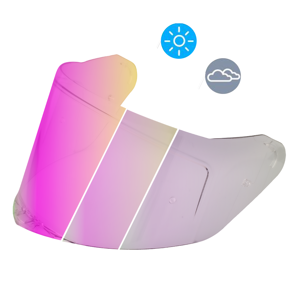 Viper Shield Outer- Photochromic Pink