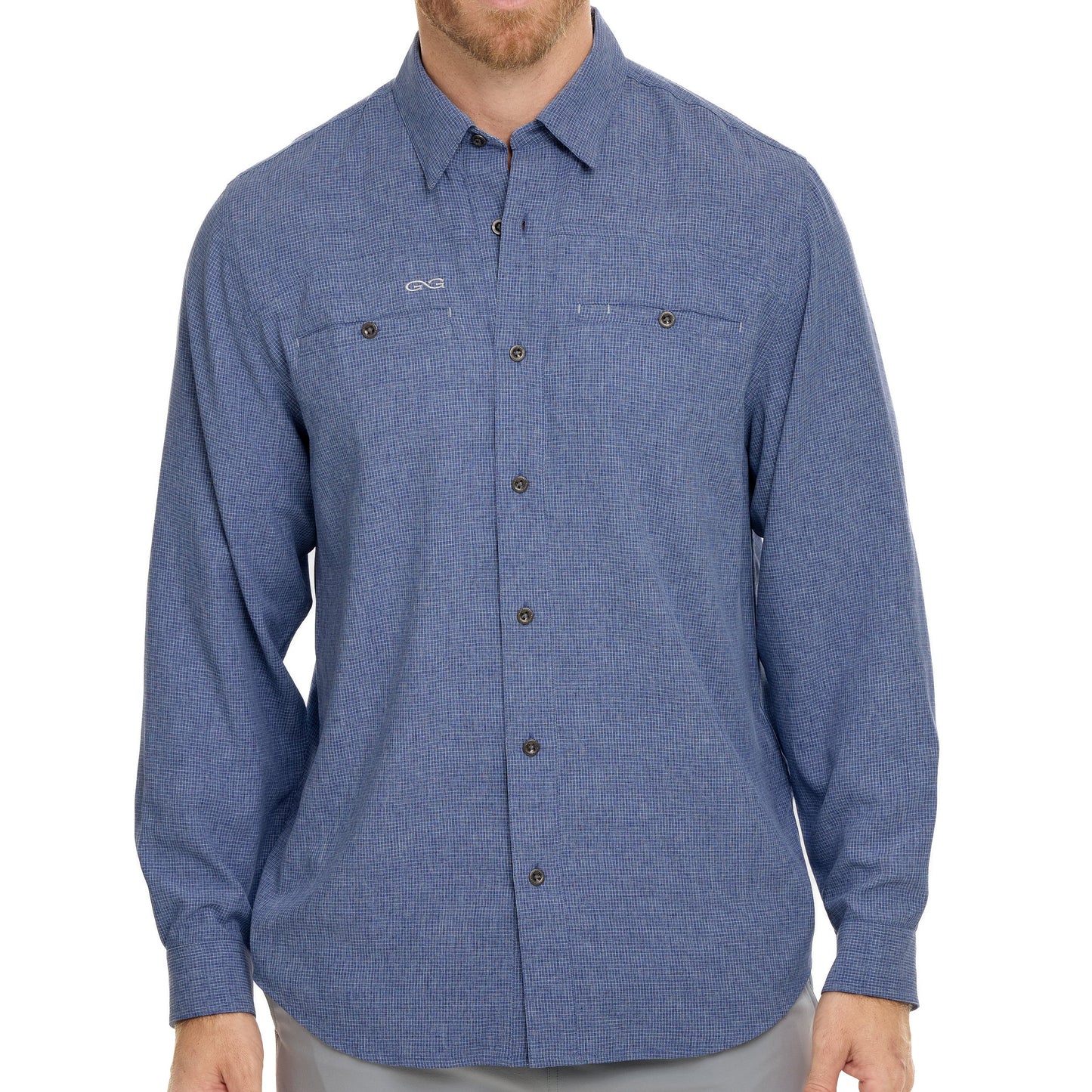 Indigo Maverick Shirt | Long Sleeve