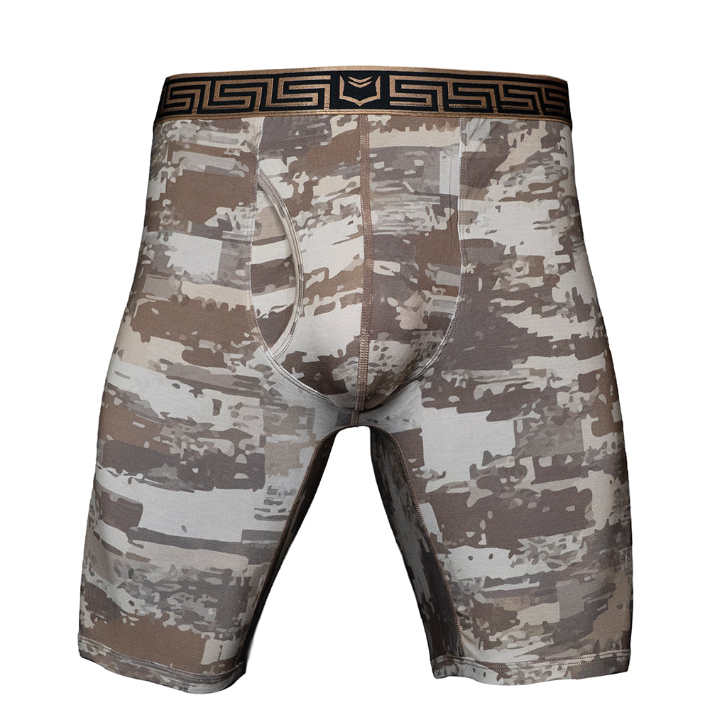 V Bamboo 8" Boxer Brief - Zen Pouch™ Duo