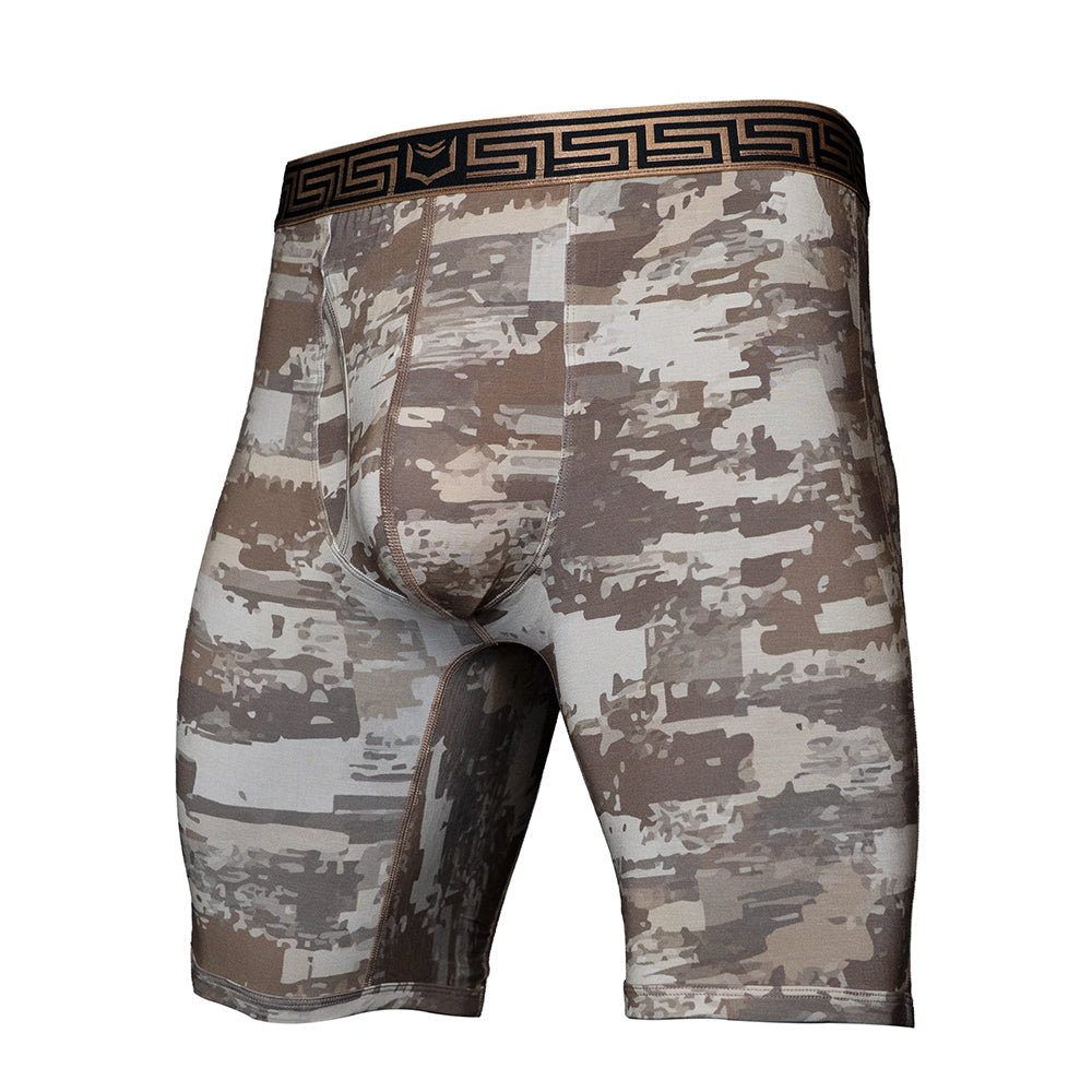 V Bamboo 8" Boxer Brief - Zen Pouch™ Duo