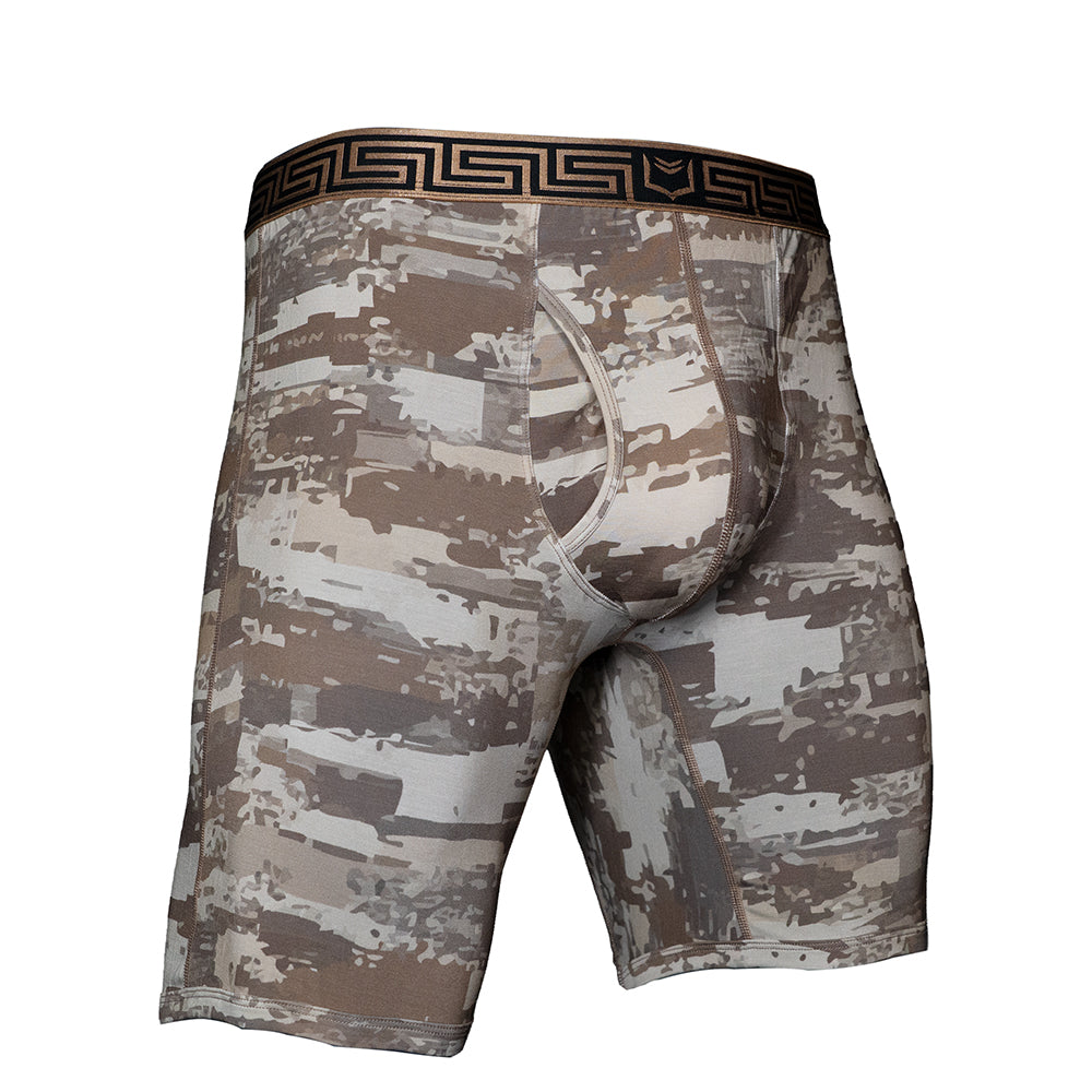 V Bamboo 8" Boxer Brief - Zen Pouch™ Duo