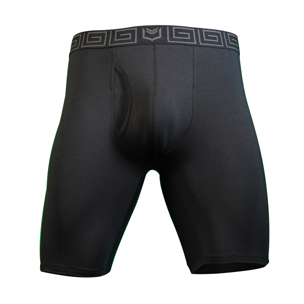 V Bamboo 8" Boxer Brief - Zen Pouch™ Duo