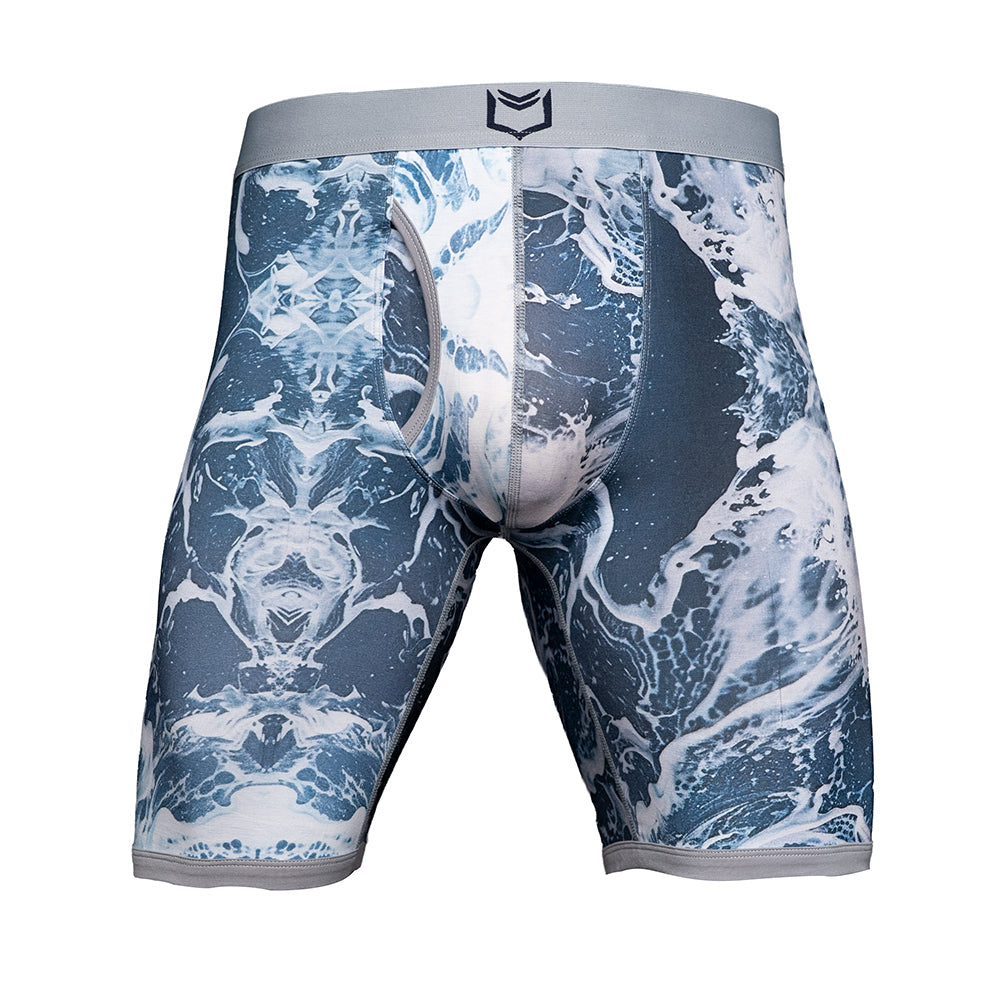 V Bamboo 8" Boxer Brief - Zen Pouch™ Duo
