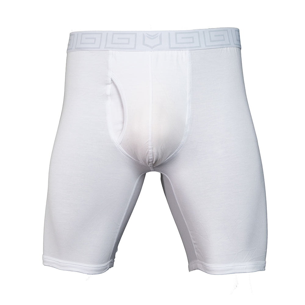 V Bamboo 8" Boxer Brief - Zen Pouch™ Duo