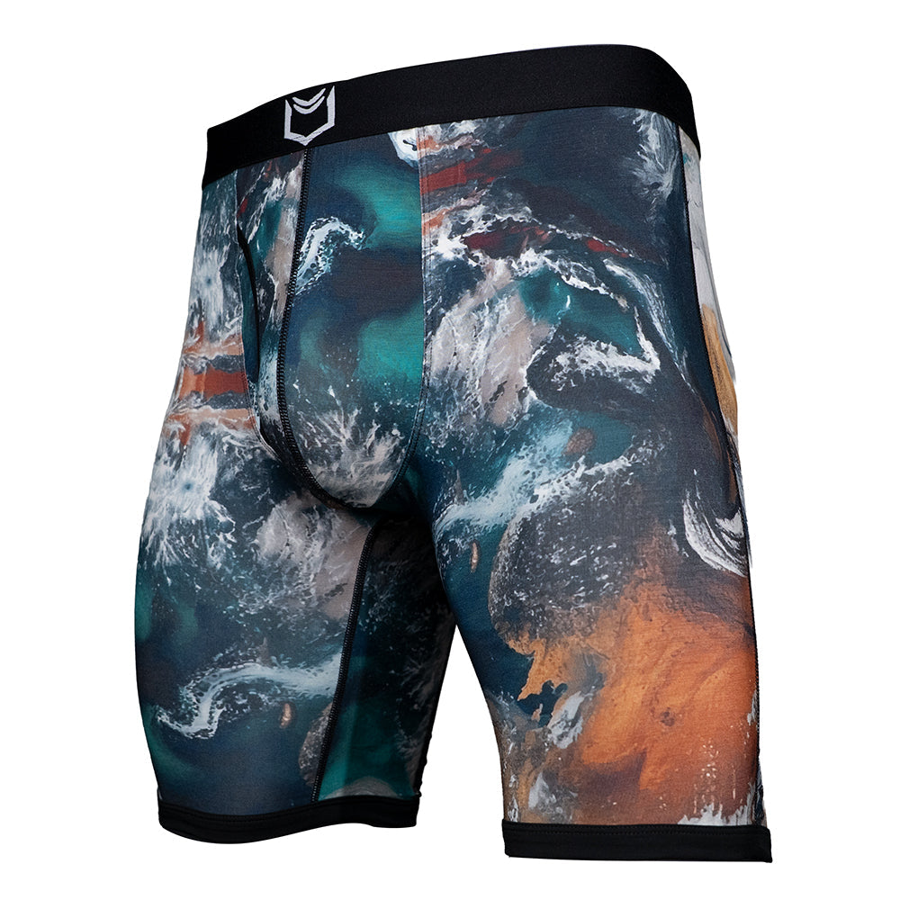 V Bamboo 8" Boxer Brief - Zen Pouch™ Duo