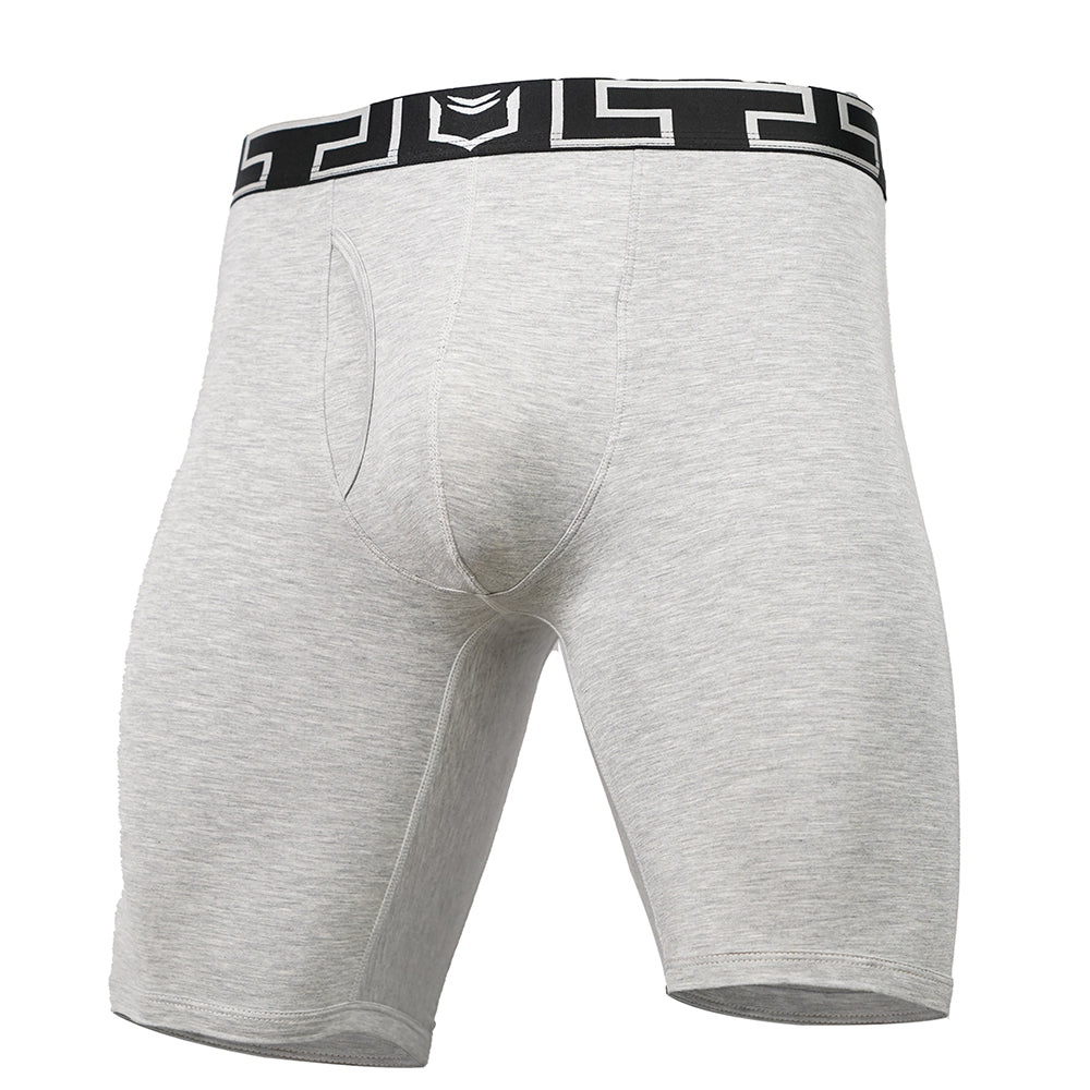 V Bamboo 8" Boxer Brief - Zen Pouch™ Duo