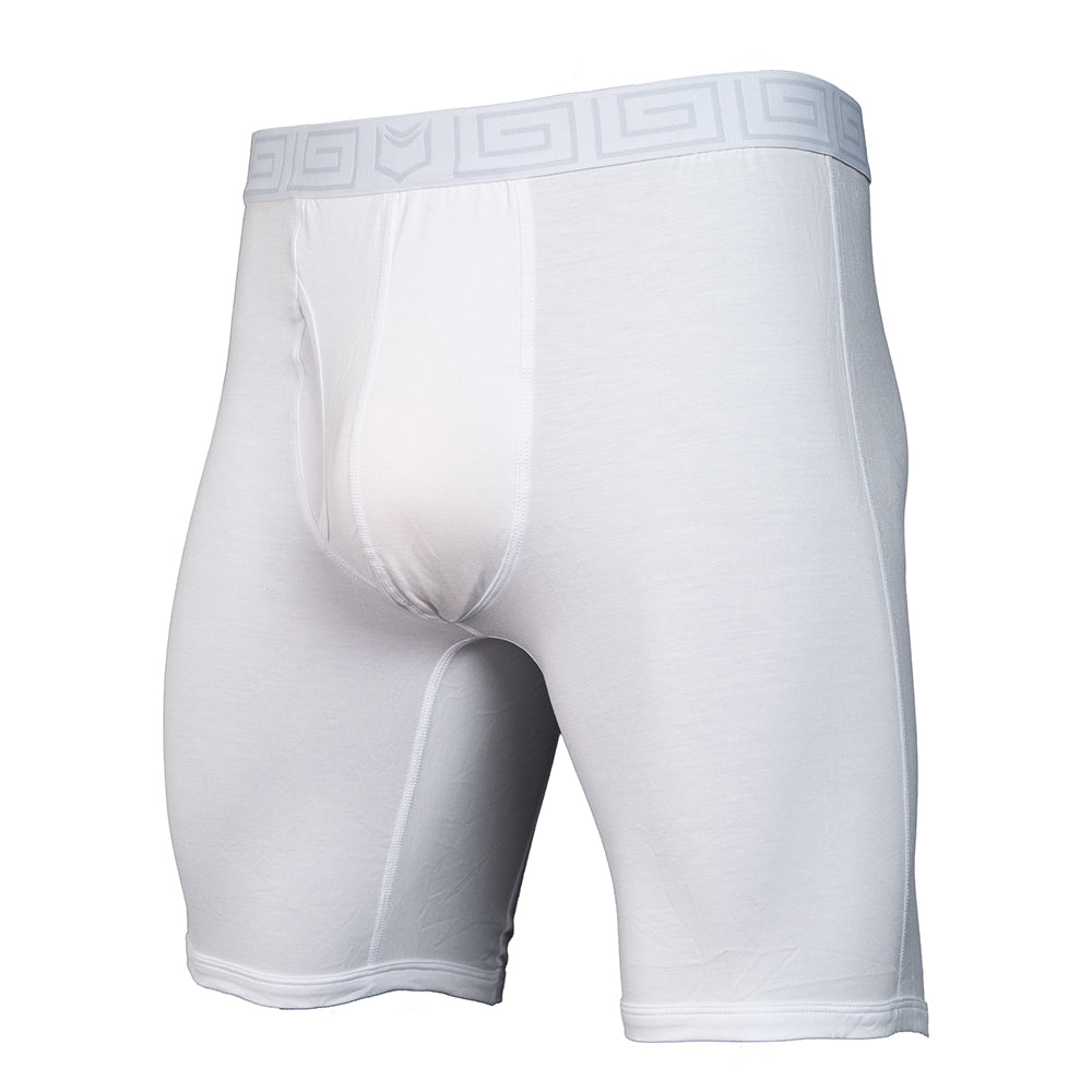 V Bamboo 8" Boxer Brief - Zen Pouch™ Duo