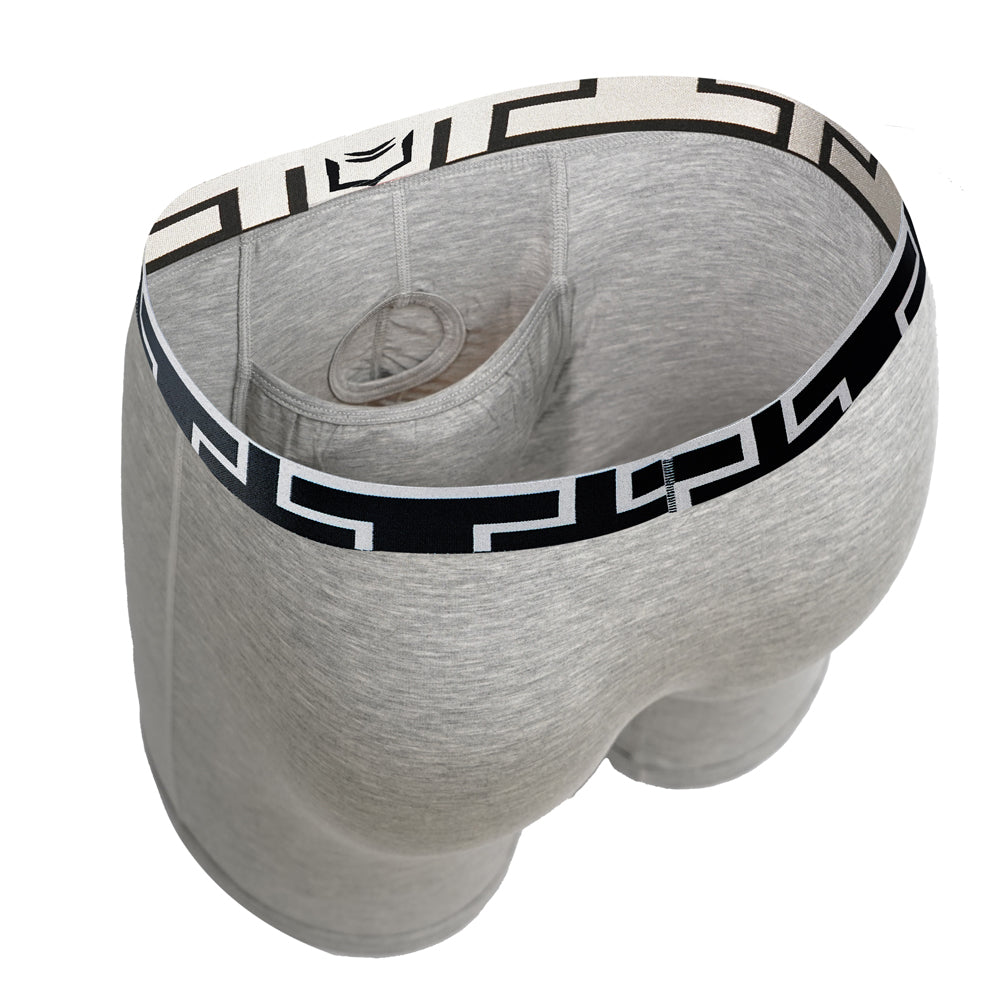V Bamboo 8" Boxer Brief - Zen Pouch™ Duo