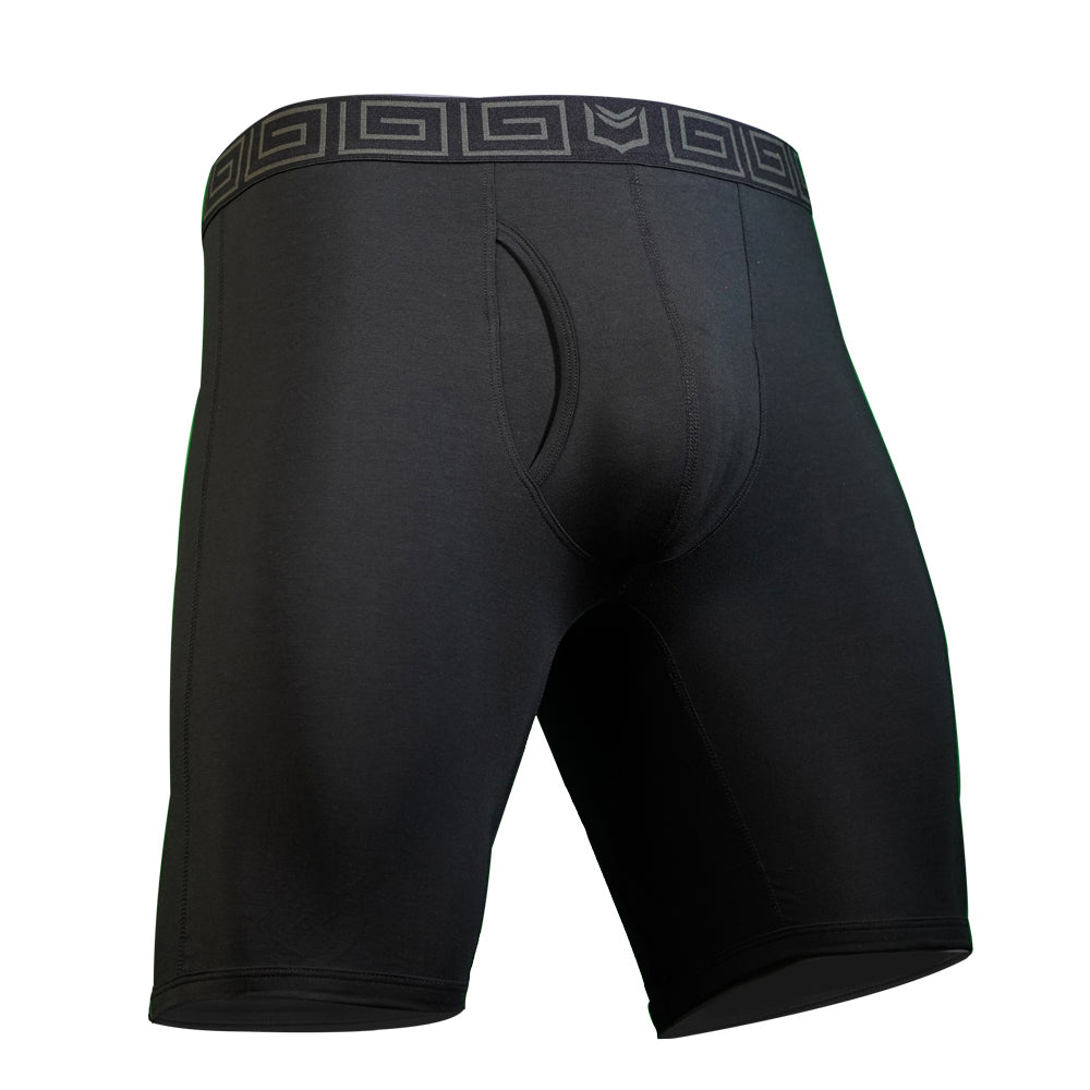 V Bamboo 8" Boxer Brief - Zen Pouch™ Duo