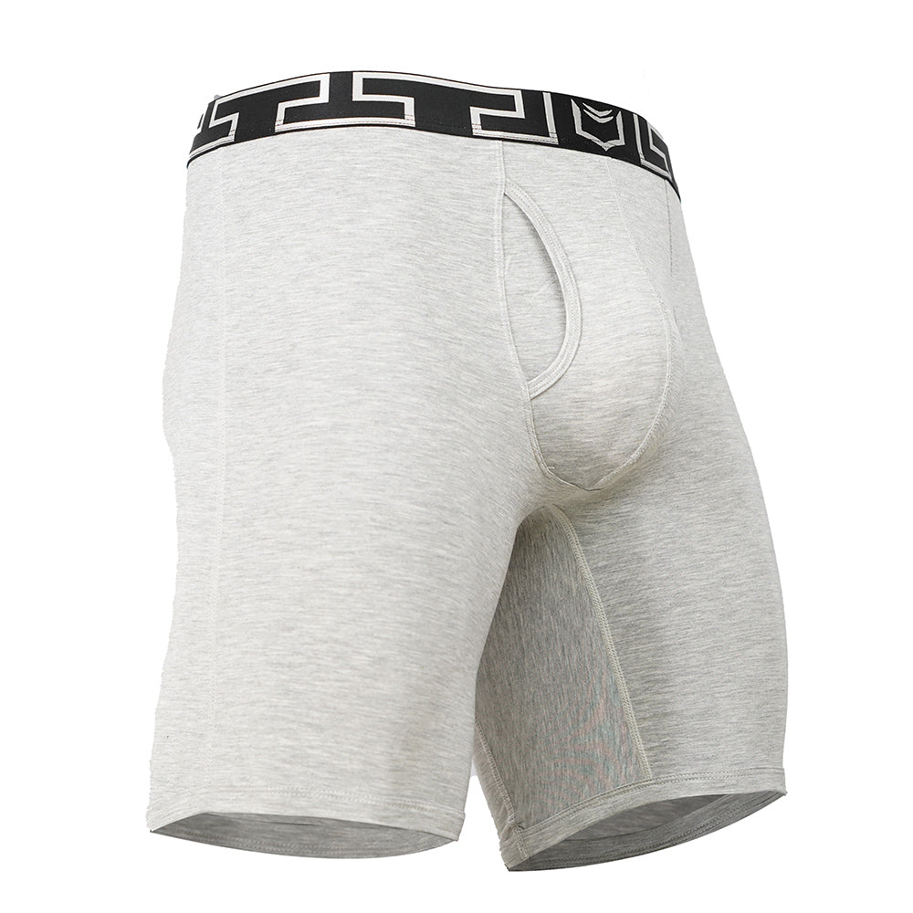 V Bamboo 8" Boxer Brief - Zen Pouch™ Duo