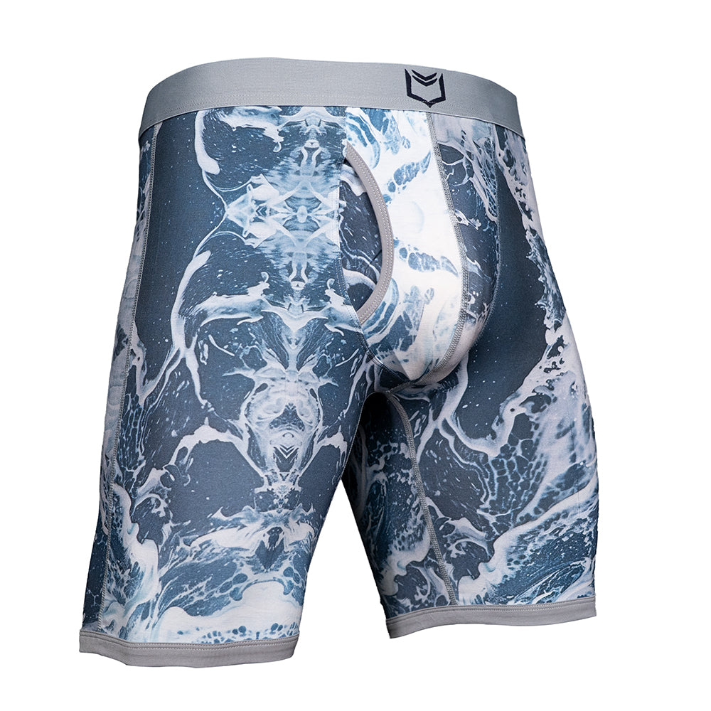 V Bamboo 8" Boxer Brief - Zen Pouch™ Duo
