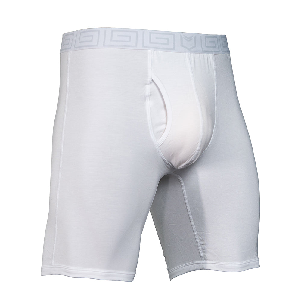 V Bamboo 8" Boxer Brief - Zen Pouch™ Duo