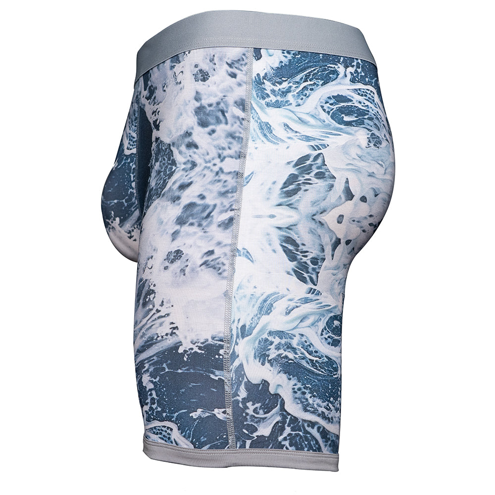 V Bamboo 8" Boxer Brief - Zen Pouch™ Duo