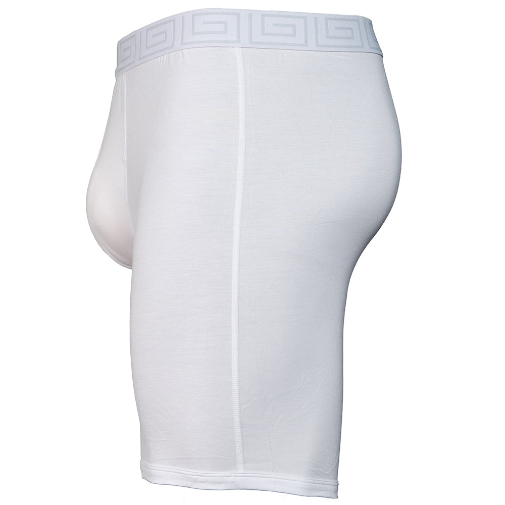 V Bamboo 8" Boxer Brief - Zen Pouch™ Duo