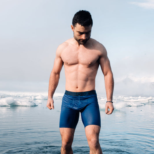 SHEATH V Colossus Men's 8" Sports Performance Boxer Brief