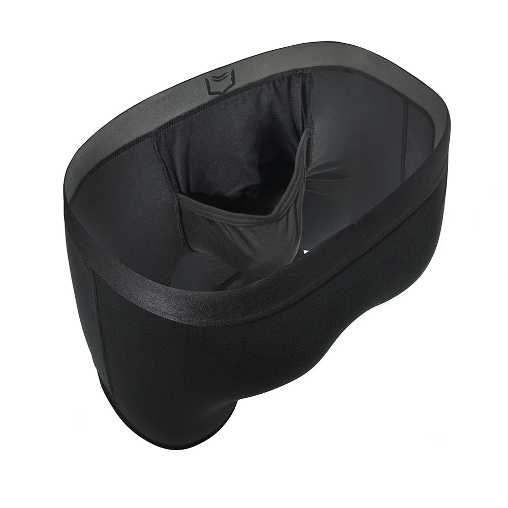 SHEATH V Modal Men's Single Pouch Horizontal Fly Boxer Brief 8"