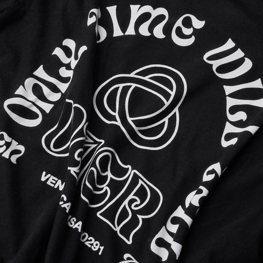 Vaer Only Time Will Tell T-Shirt - Black