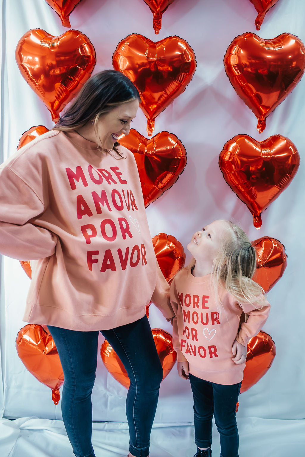 More Amore Por Favor Toddler Crewneck Sweatshirt