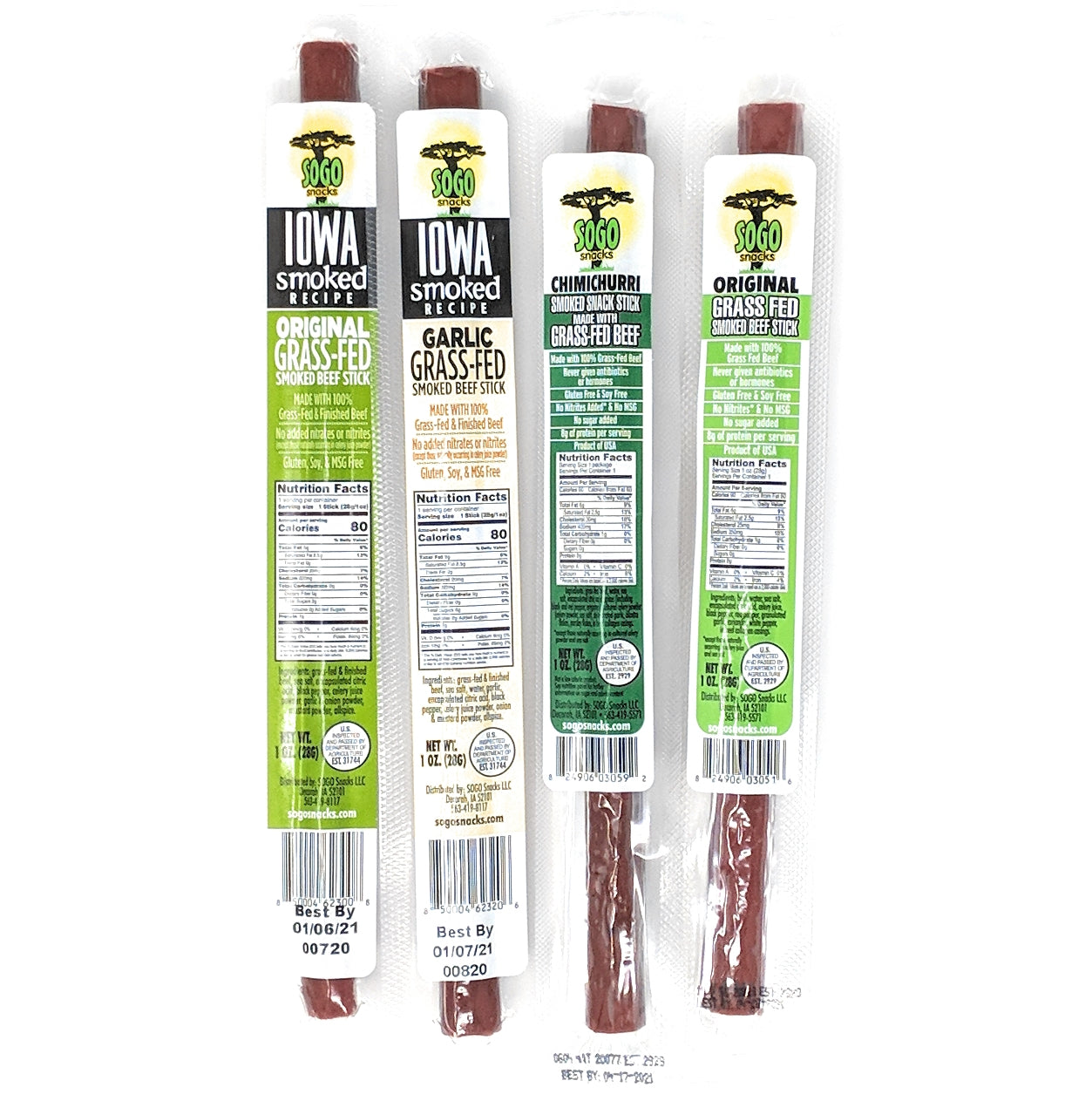 Variety - Mild Flavors (No Sugar)