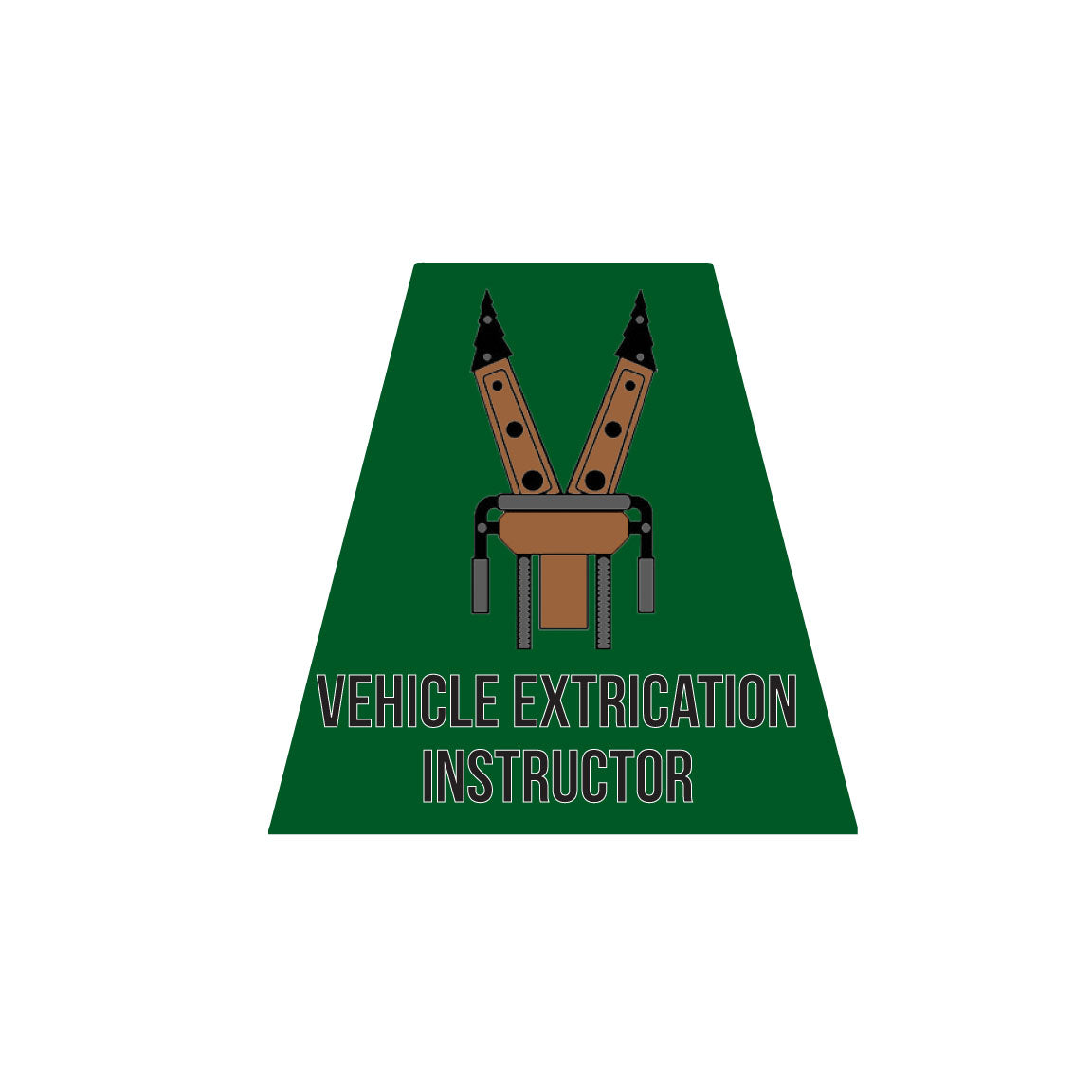 VEHICLE EXTRICATION INSTRUCTOR REFLECTIVE HELMET (TET) TETRAHEDRON