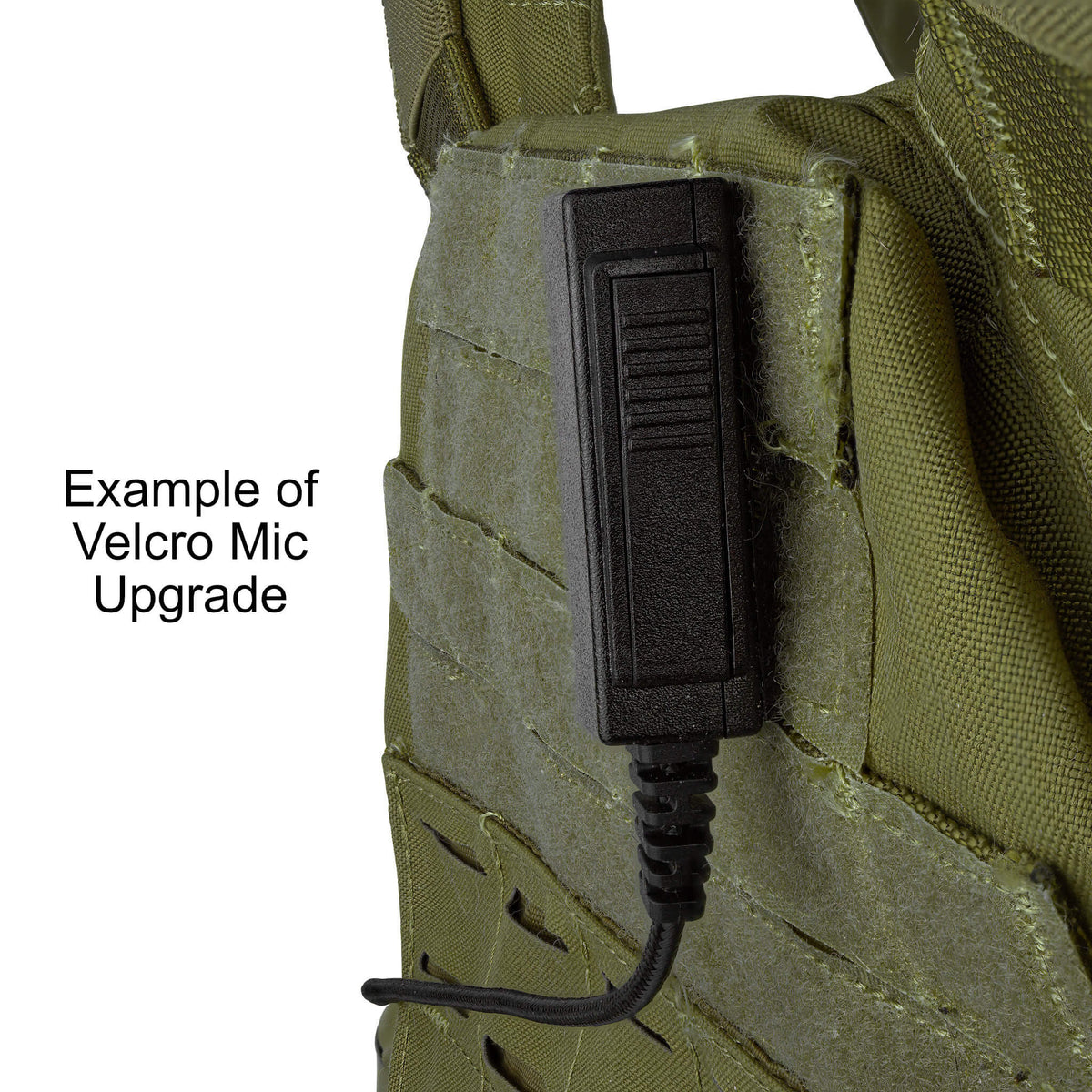 Tactical Mic & Earpiece 2 Wire Kit - Fits: Harris, Thales, Tri, PRC, Falcon Series, MBITR Series, (NATO U229/U329 Connector)