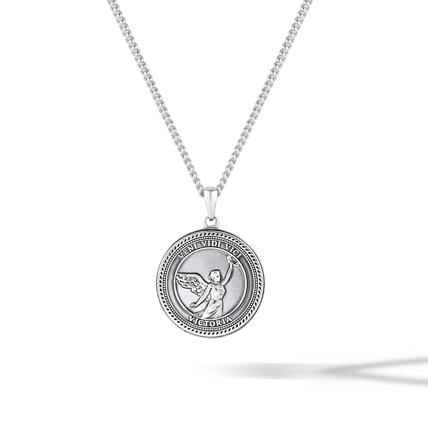 Veni Vidi Vici Necklace - Sterling Silver