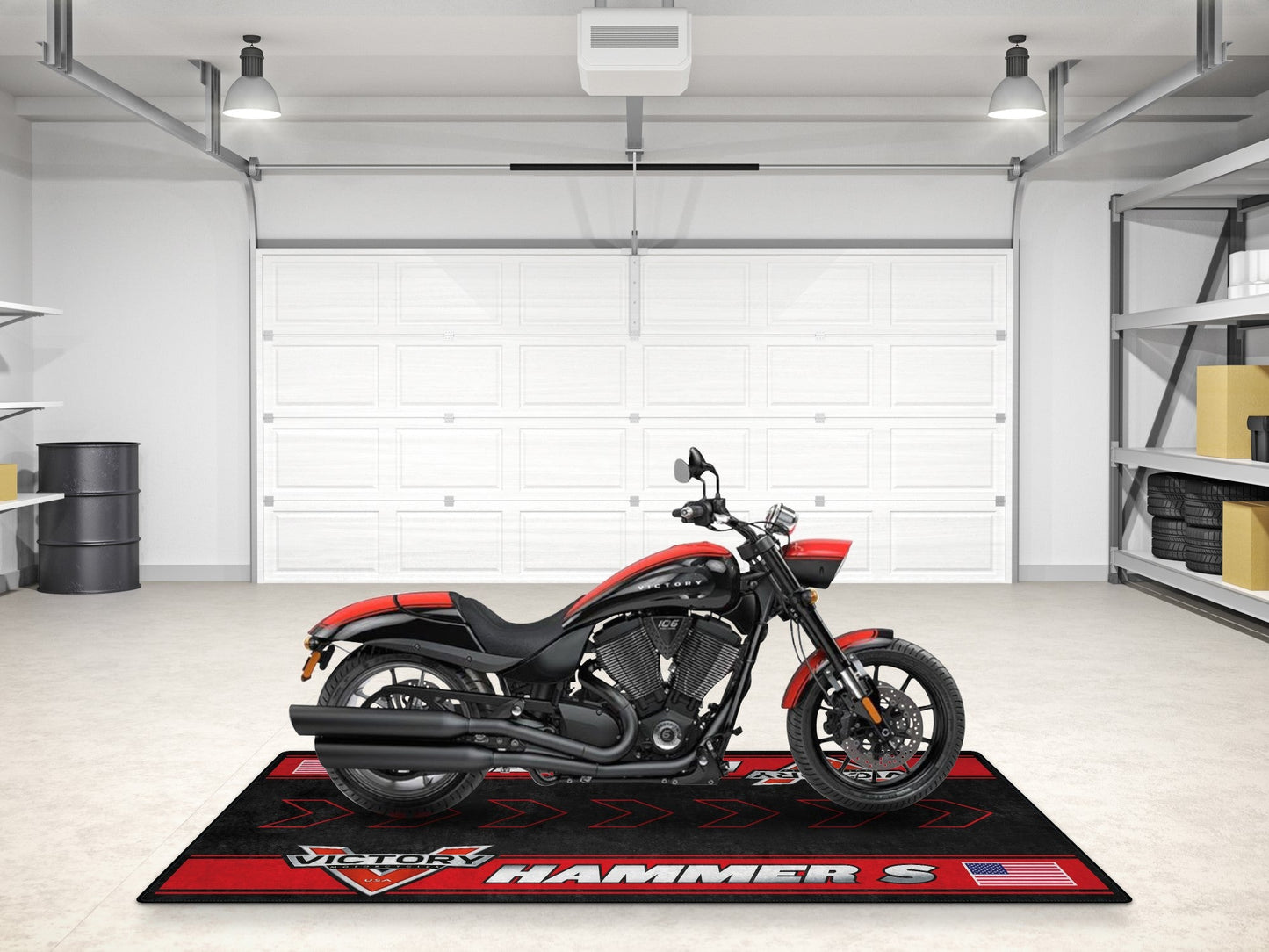 MPM Motorcycle Mat for Victory Hammer S - MM7311