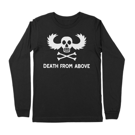 Vietnam Airborne War Wings Long Sleeve Shirt