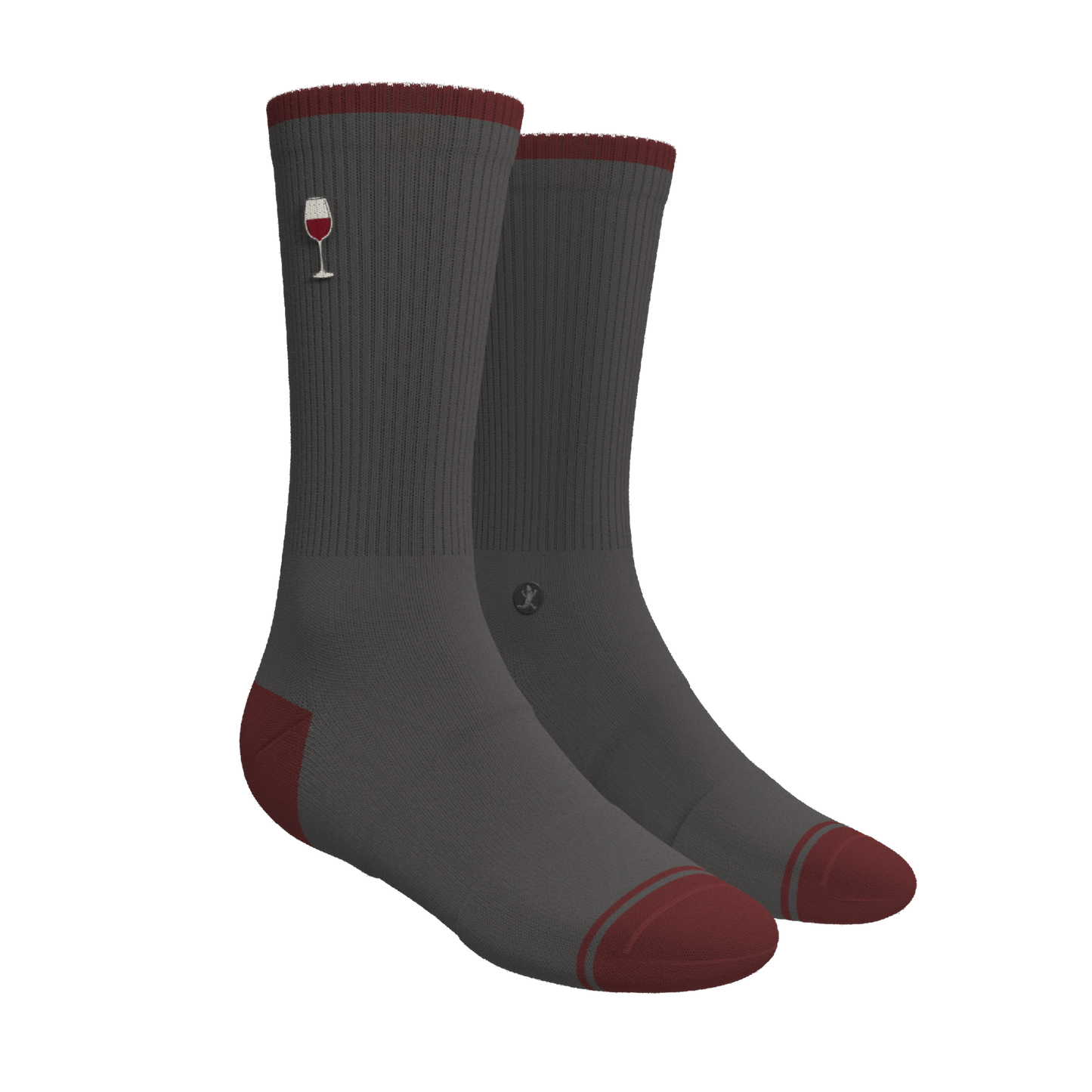 The Vino | Wine Heel Hammock™ Crew Socks