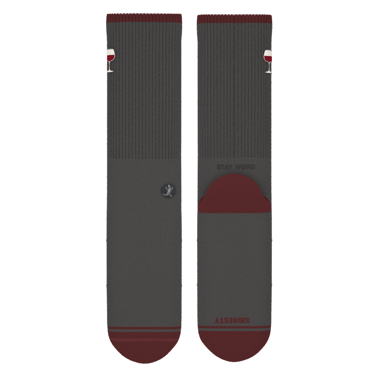 The Vino | Wine Heel Hammock™ Crew Socks