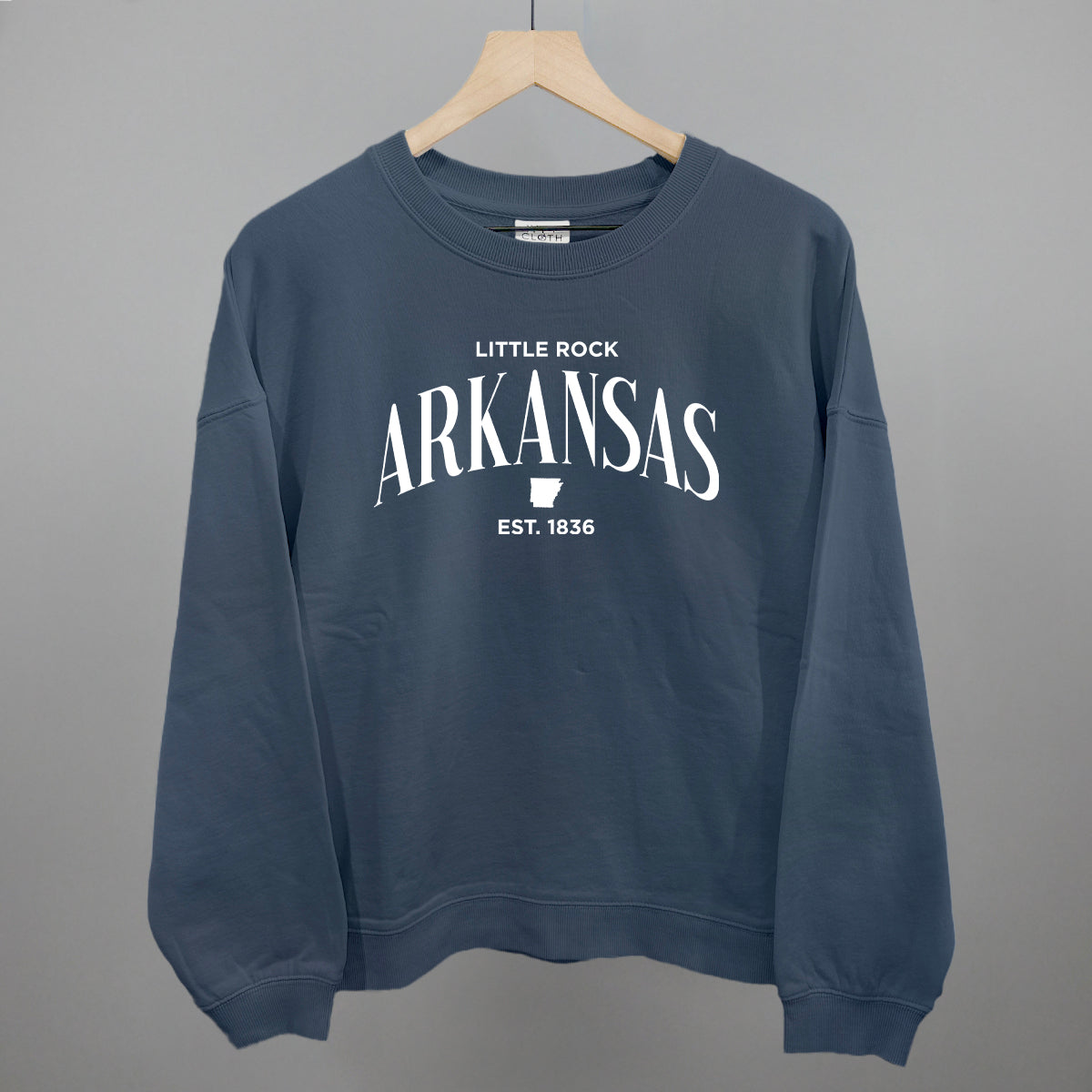 Arkansas Est. 1836 (White)