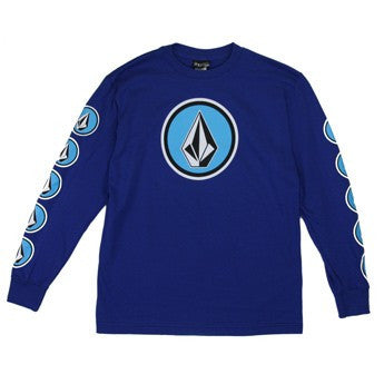 Volcom Tee Cognito Long Sleeve Youth - Grey Vintage Heather