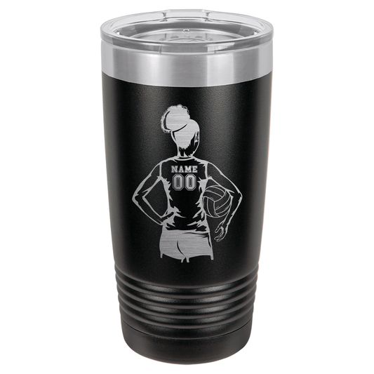 Volleyball Player #1 | ENGRAVED Polar Camel Tumbler