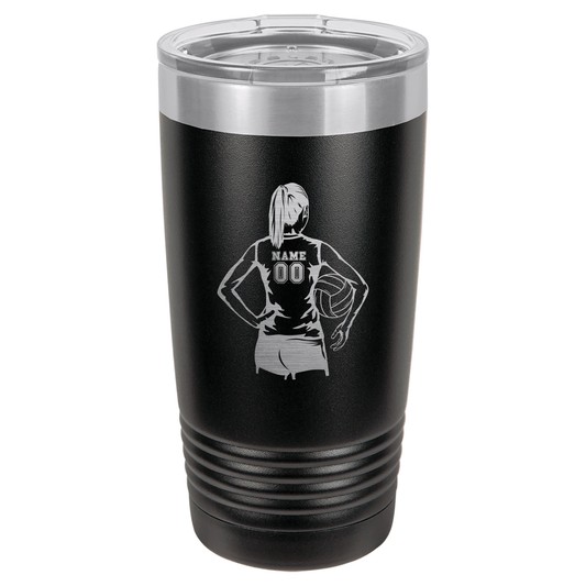 Volleyball Player #2 | ENGRAVED Polar Camel Tumbler