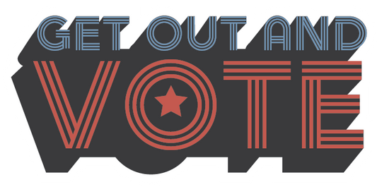 Go Out & Vote Decal