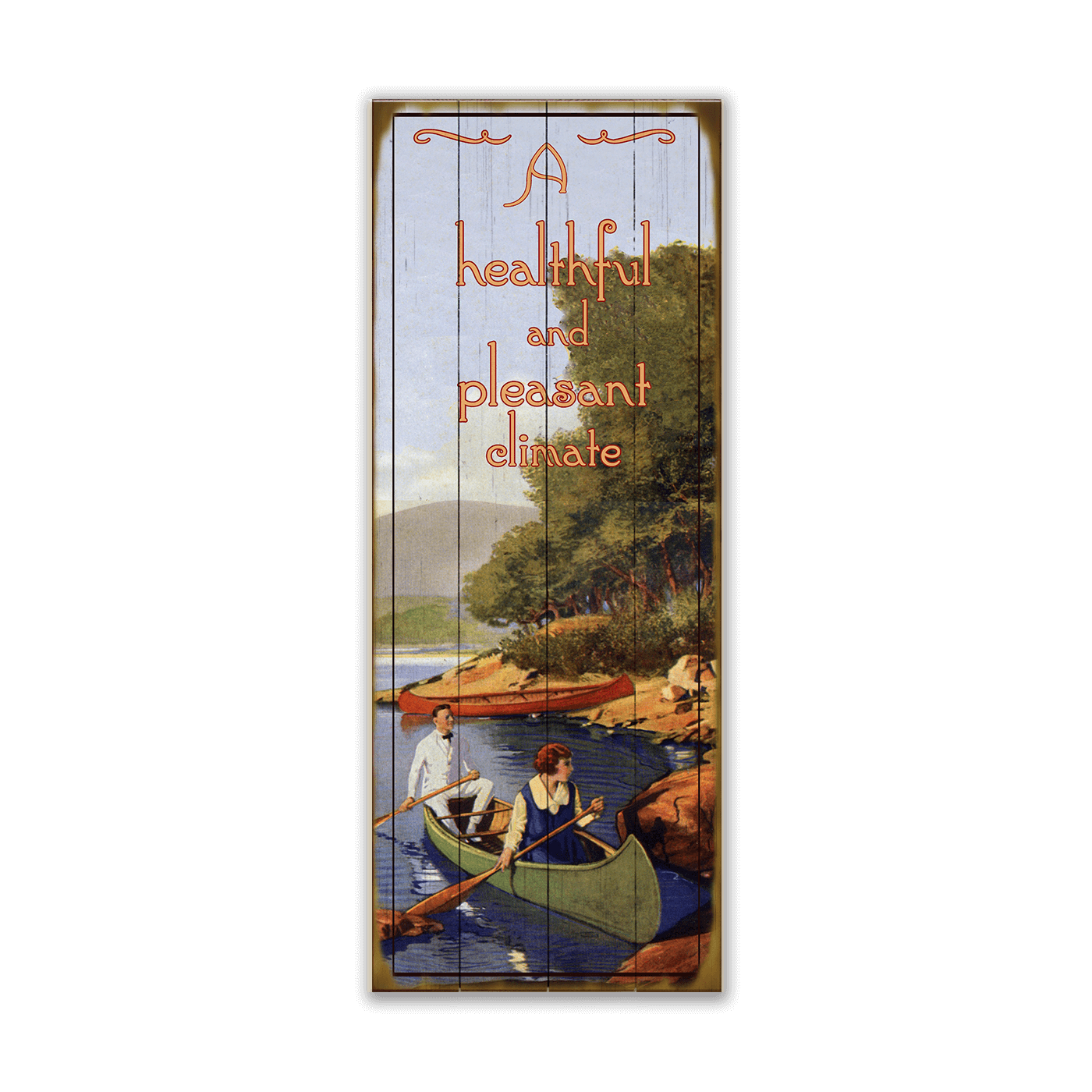 A Healthy and Pleasant Climate: Generic - Wood & Metal Wall Art