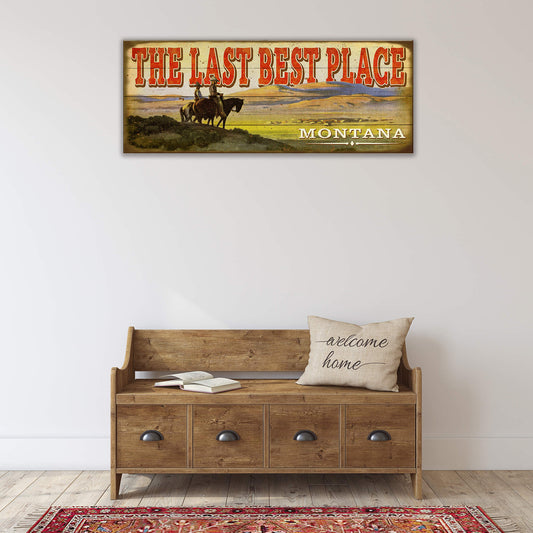 The Last Best Place - Wood & Metal Wall Art