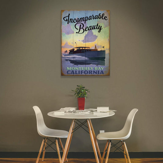 Incomparable Beauty - Wood & Metal Wall Art