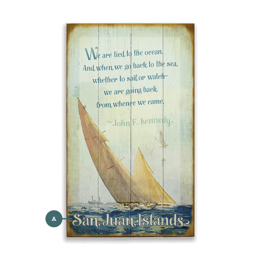 From Whence We Came - Wood & Metal Wall Art