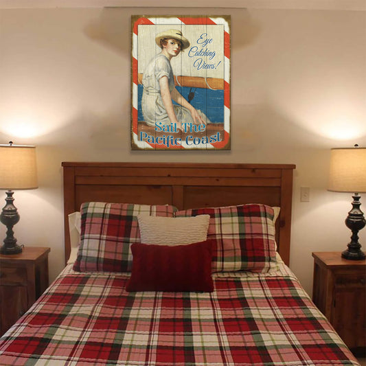 Eye Catching Views - Wood & Metal Wall Art