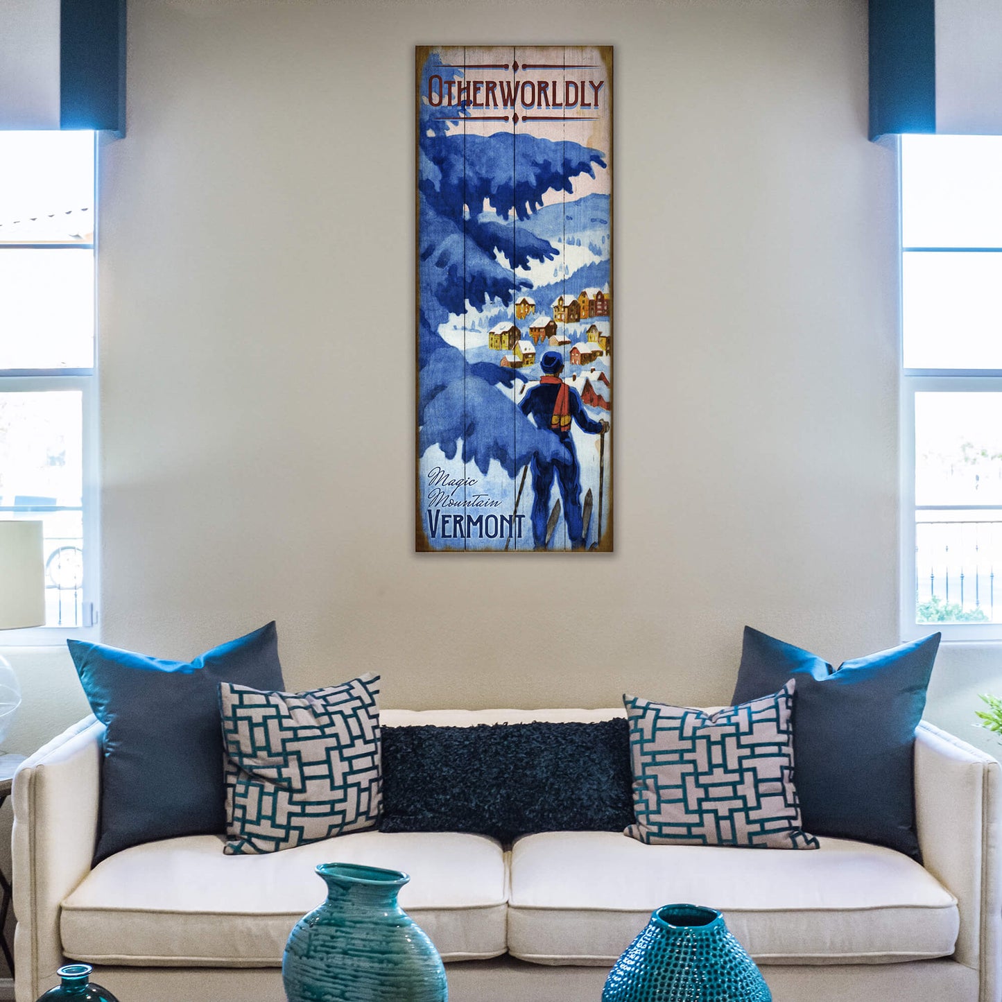 Otherworldly - Wood & Metal Wall Art