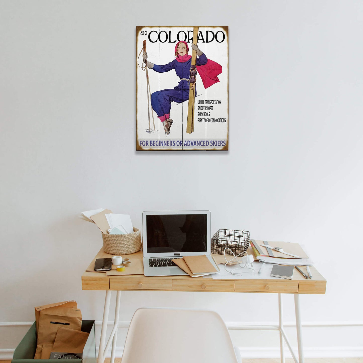 Sitting Pretty - Wood & Metal Wall Art
