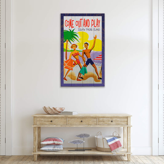 Come Out and Play - Wood & Metal Wall Art